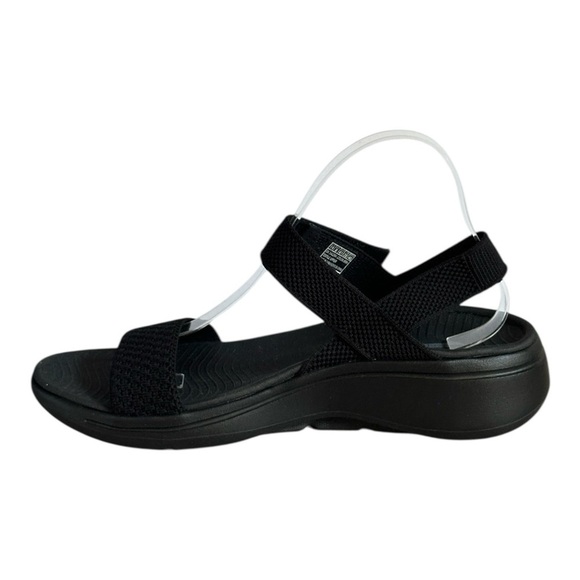 Skechers Comfort Sandals Size 11 NWOT Black Archfit Foam Sporty Hiking Walking - Picture 5 of 10